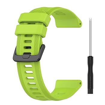 【markun】GARMIN FORERUNNER 955 社外バンド Amazon.com: Band for Garmin Forerunner 955, Soft Silicone